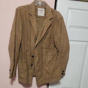 Fossil Men's Classic Brown Field Jacket